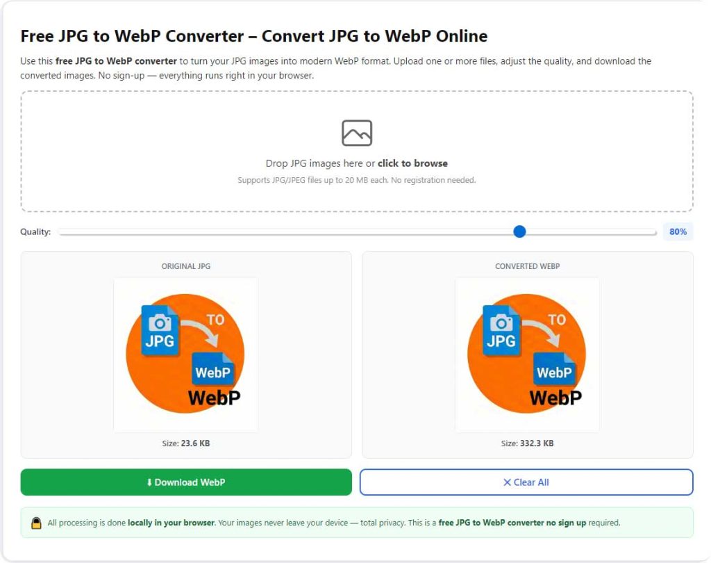 Best JPG to WebP Converter Keep Sharp Image Quality: Complete User Guide 1 Best JPG to WebP Converter Keep Sharp Image Quality