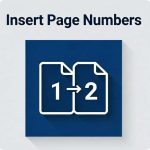Online Add Page Numbers to PDF