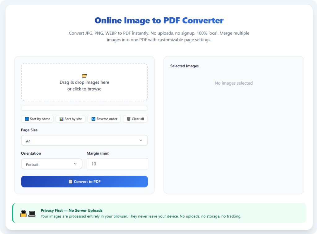 Best Image to PDF Converter for High Quality