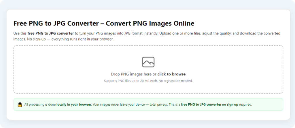 PNG to JPG Converter bulk images conversion
