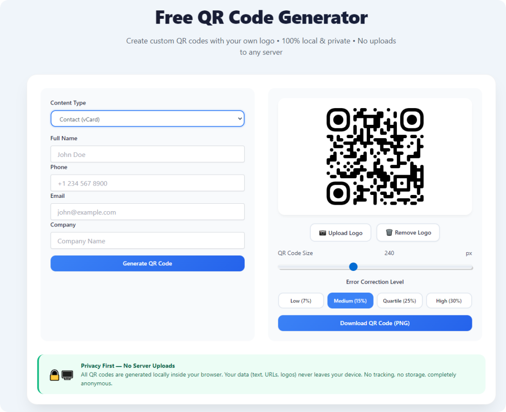 Free QR code generator no watermark – Easy Guide to Create Clean, Professional QR Codes 1 Free QR code generator no watermark