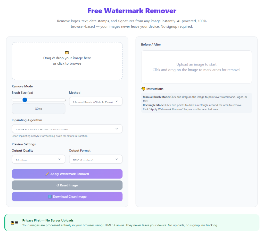 Best Watermark Remover for Photos No Blur: Sharp Clean Results Guide 1 Best Watermark Remover for Photos No Blur