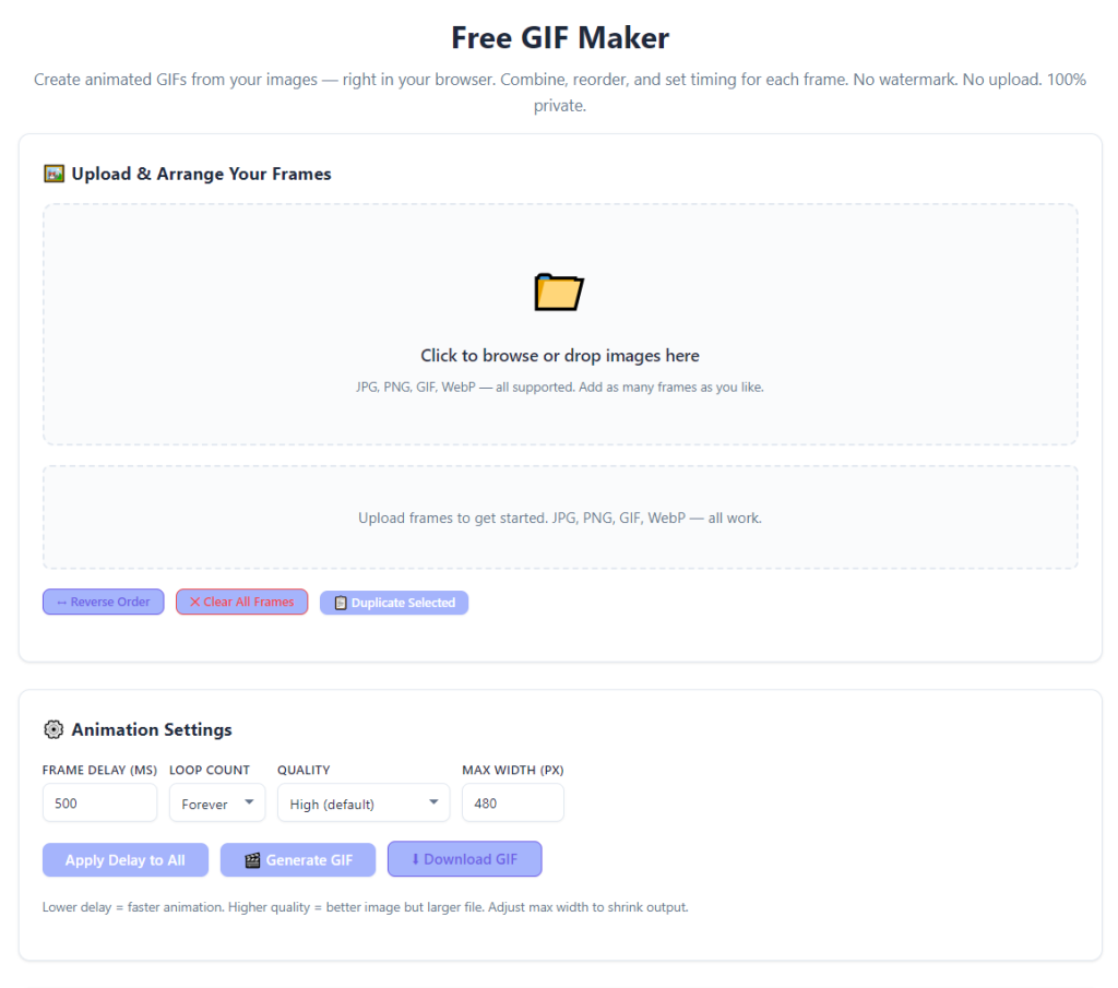 Best GIF Maker for High Quality Animation