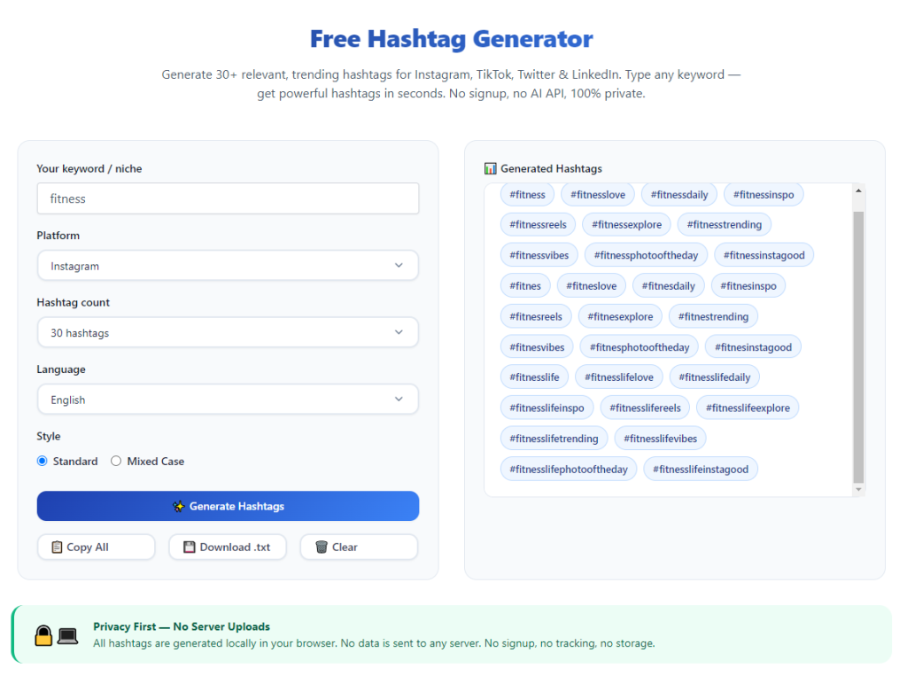 Best Hashtag Generator for TikTok Growth: Step-by-Step Guide 1 Best Hashtag Generator for TikTok Growth