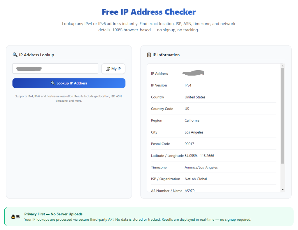 How to Use IP Address Checker to Verify VPN
