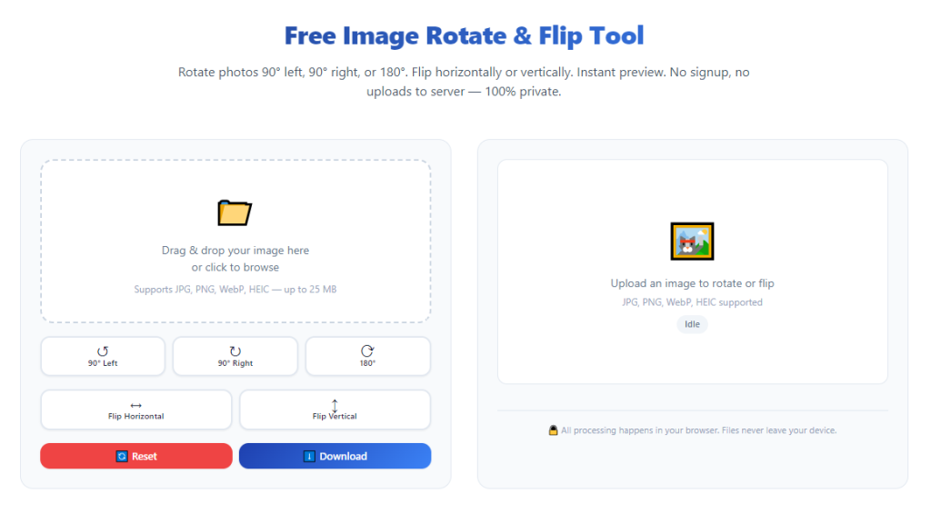 Best Image Rotate & Flip Tool No Watermark High Quality: Complete Step-by-Step Tutorial 9 Best Image Rotate & Flip Tool No Watermark High Quality