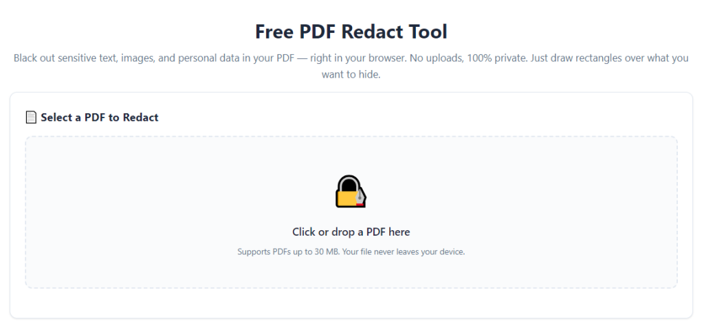 Best PDF Redact Tool For Permanent Data Removal
