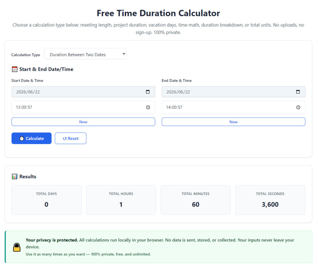 Best Time Duration Calculator for Payroll Hour Tracking: Complete User Tutorial 8 Best Time Duration Calculator for Payroll Hour Tracking