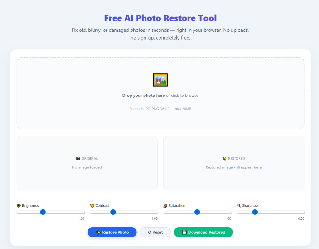 Best photo restore tool AI for faded family portraits: Ultimate Restoration Guide 1 Best photo restore tool AI for faded family portraits